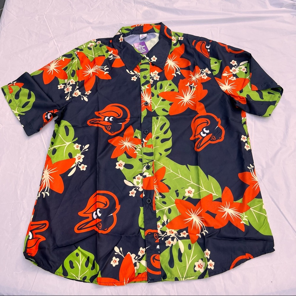 Baltimore Orioles Hawaiian shirt
